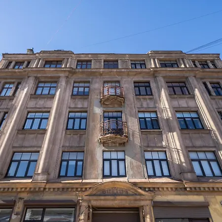 Large 3br With Balcony 5 Min To Old Town By Tram 리가